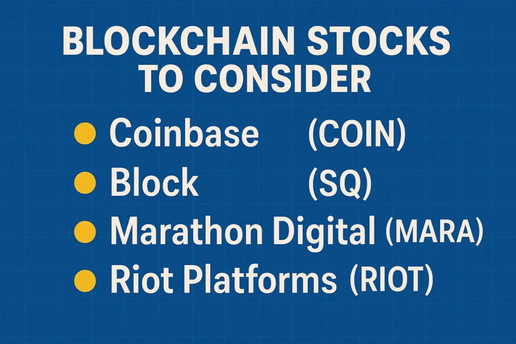 Blockchain Stocks To Consider Today Oct 13 Blockchain Stocks To Consider