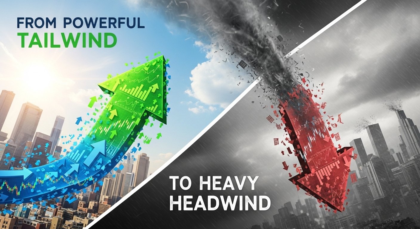 ETF flows from powerful tailwind to heavy headwind