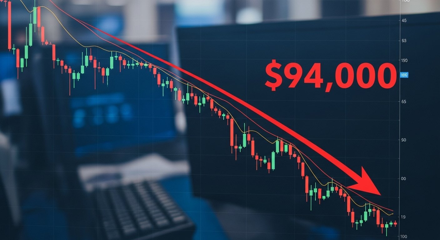 Why did Bitcoin fall below $94,000