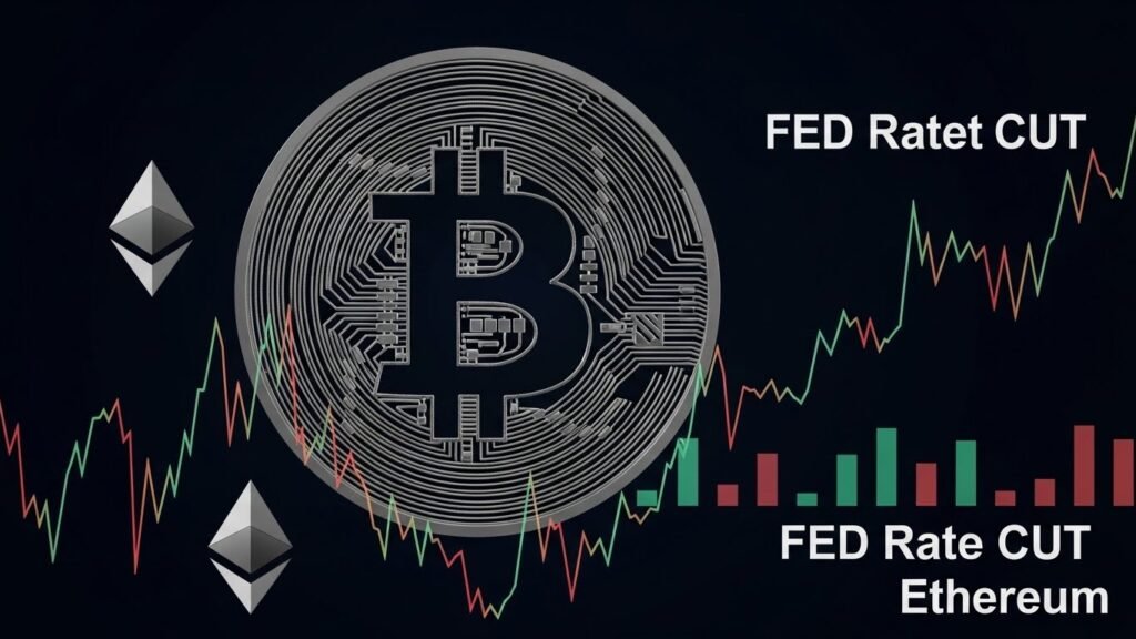 Bitcoin Ethereum Fed Rate Cut Crypto Markets React