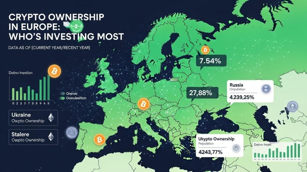 Crypto Ownership in Europe: Who's Investing Most in 2025?