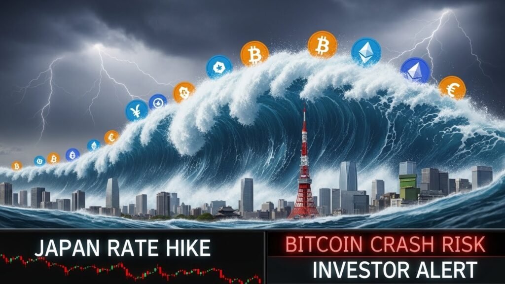 Japan Rate Hike Could Crash Bitcoin: What Investors Must Know Japan Rate Hike Could Crash Bitcoin What Investors Must Know
