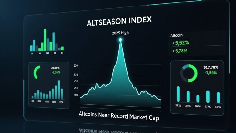 Altseason Index 2025 High Altcoins Near Record Market Cap