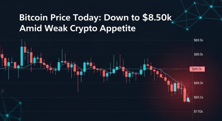 Bitcoin Price Today: Down to $89.5k Amid Weak Crypto Appetite Bitcoin Price Today Down to $89.5k Amid Weak Crypto Appetite