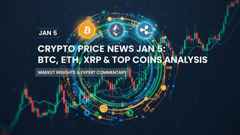 Crypto Price News Jan 5 BTC, ETH, XRP & Top Coins Analysis