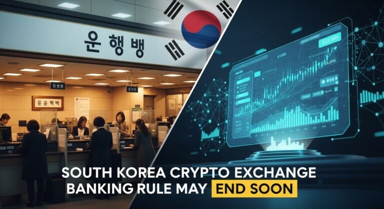 South Korea Crypto Exchange Banking Rule May End Soon