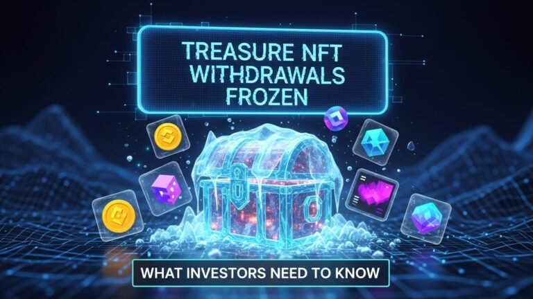 Treasure NFT Withdrawals Frozen What Investors Need to Know