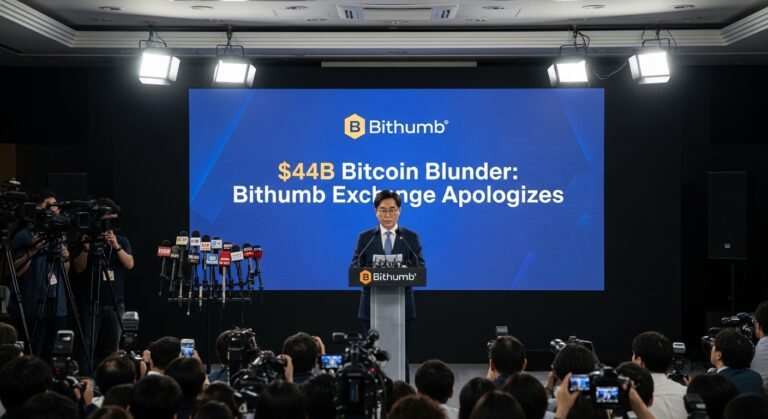 $44B Bitcoin Blunder Bithumb Exchange Apologizes