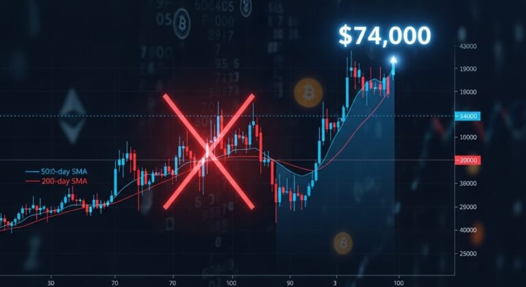 Bitcoin Price Prediction Death Cross Could Push BTC to $74K