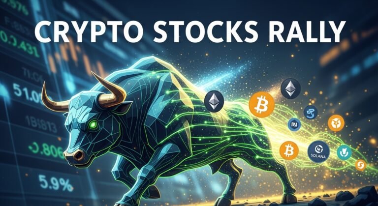 Crypto Stocks Rally as Trump and Regulators Back Pro-Crypto Policy