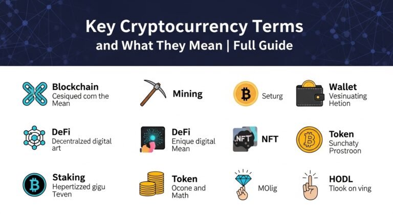 Key Cryptocurrency Terms and What They Mean Full Guide